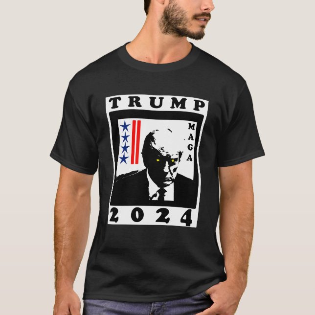 CAMISETA TRUMP 2024 RWB (Anverso)