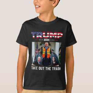 Camiseta Trump 2024 saca de la basura la basura de Trump
