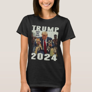 Camiseta Trump 2024 Salva El Debate De Los Gatos