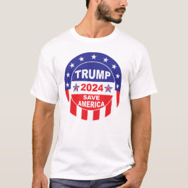 CAMISETA TRUMP 2024 SAVE AMÉRICA