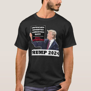 Camiseta Trump 2024 sigue en las elecciones presidenciales 