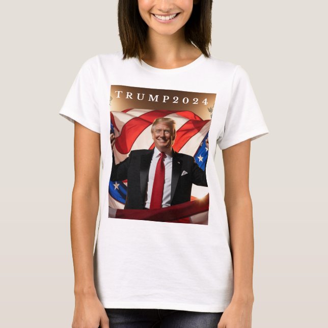 Camiseta "Trump 2024 Visión: audaz y orgullosa (Anverso)