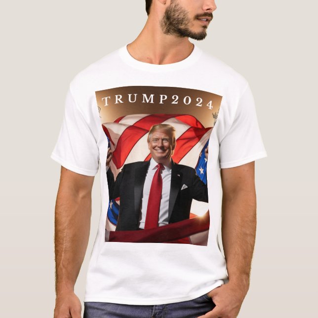 Camiseta "Trump 2024 Visión: audaz y orgullosa (Anverso)