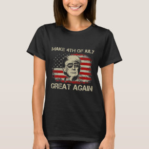 Camiseta Trump 2024 Vuelve A Ser El 4 De Julio Grande Estad
