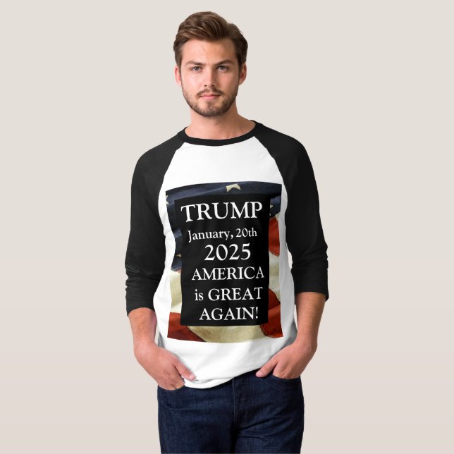 CAMISETA TRUMP 2025 (Anverso completo)