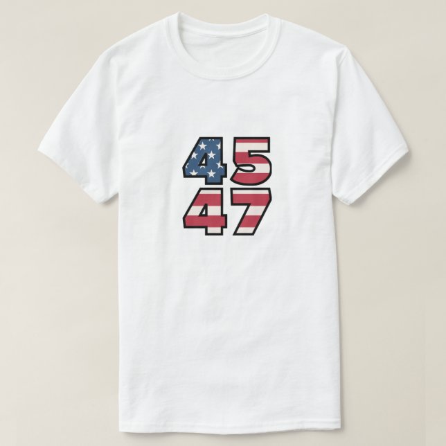 Camiseta Trump 2025 (Diseño del anverso)