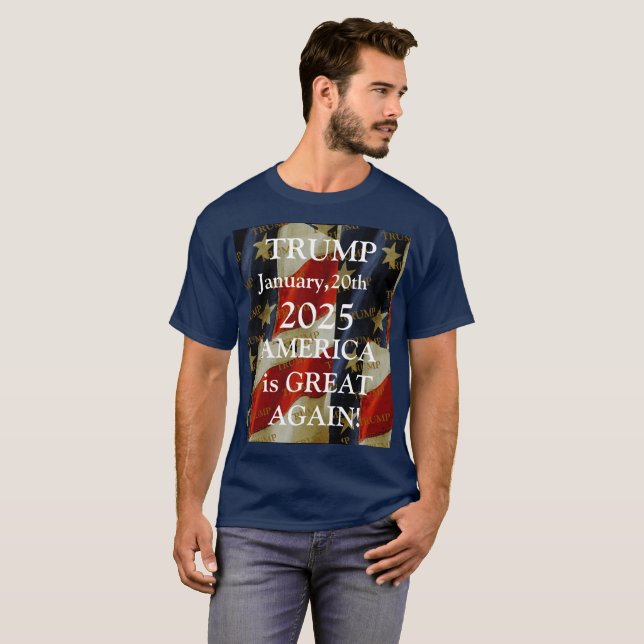 CAMISETA TRUMP 2025 (Anverso completo)