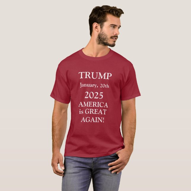 CAMISETA TRUMP 2025 (Anverso completo)