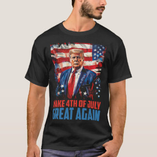 Camiseta Trump 2025 Vuelve A Hacer Independencia El 4 De Ju