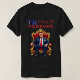 Camiseta Trump 2028 Rey Por Siempre Haz América Grande Por 