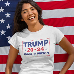 Camiseta Trump 20-24 años en prisión