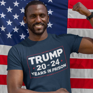 Camiseta Trump 20-24 años en prisión