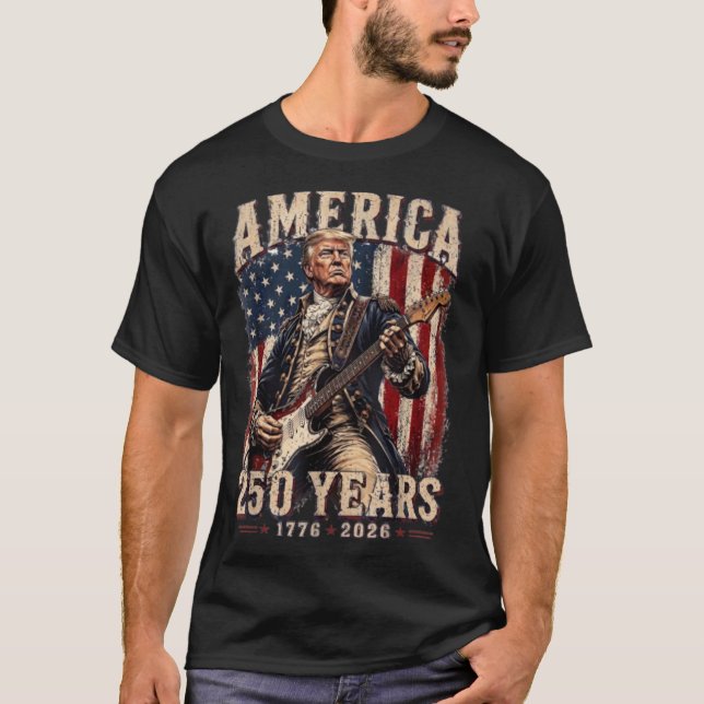 Camiseta Trump 250 Años (Anverso)