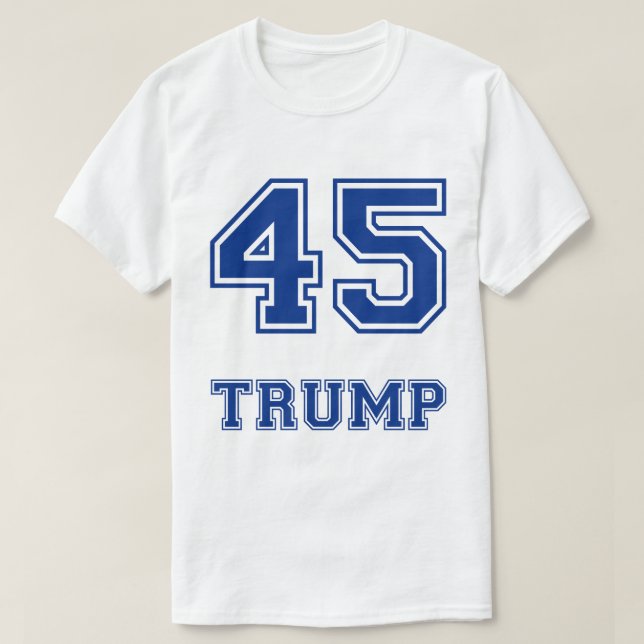Camiseta Trump 45 (Diseño del anverso)