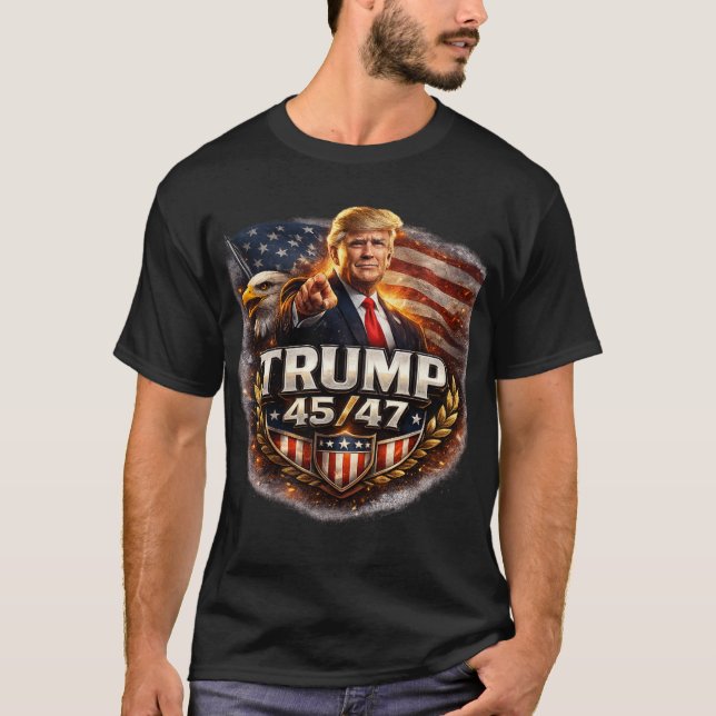 Camiseta Trump 45/47 (Anverso)