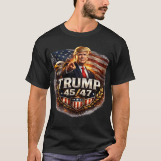 Camiseta Trump 45/47 T-Shirt