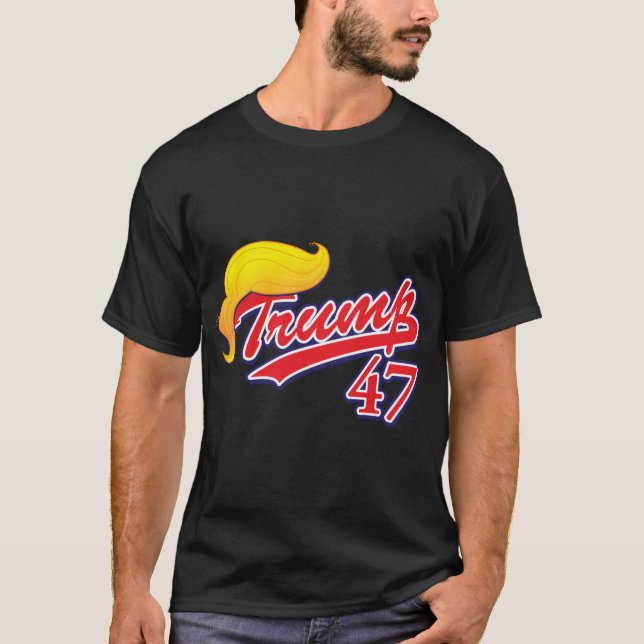 Camiseta Trump 47 (Anverso)