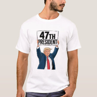 Camiseta Trump 47.º presidente
