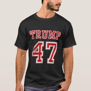 Camiseta Trump 47 2024 Elección de conservadores republican