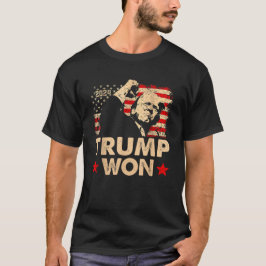 Camiseta Trump 47 JD Vance ganó en 2024 Trump Vance 2025