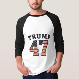 Camiseta Trump 47 Orgulloso Día de Inauguración de Estados 