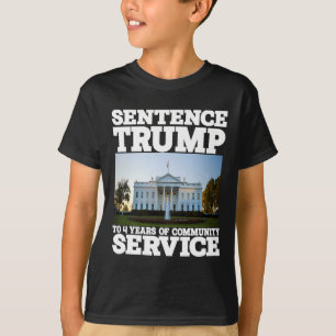 Camiseta Trump A Cuatro Años De Servicio Comunitario Casa B
