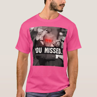 Camiseta Trump a prueba de balas lo perdiste