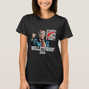 Camiseta Trump a prueba de balas Lucha Lucha Lucha