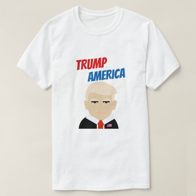 Camiseta Trump América (Diseño del anverso)