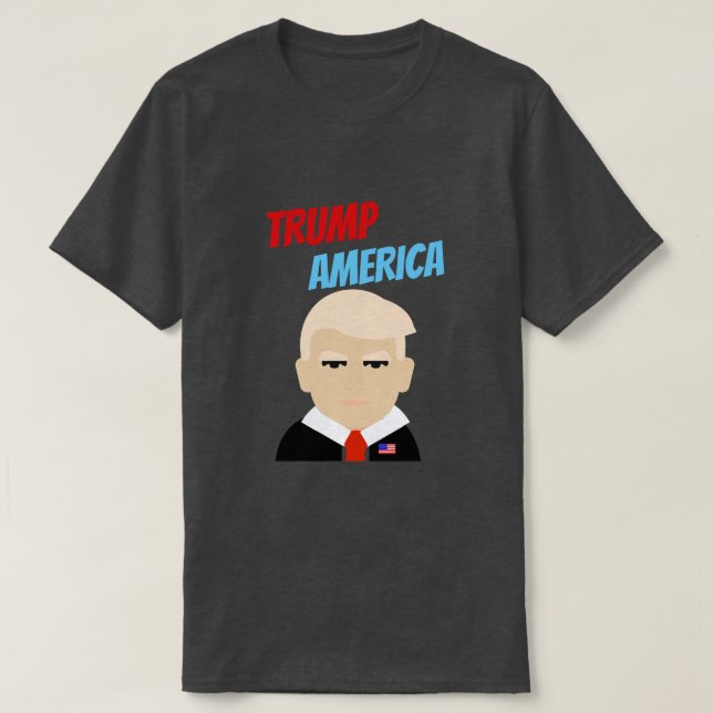 Camiseta Trump América (Diseño del anverso)