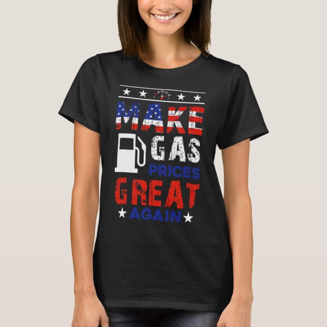 Camiseta Trump Anti Biden Republican 2024 Make Gas Prices G (Anverso)