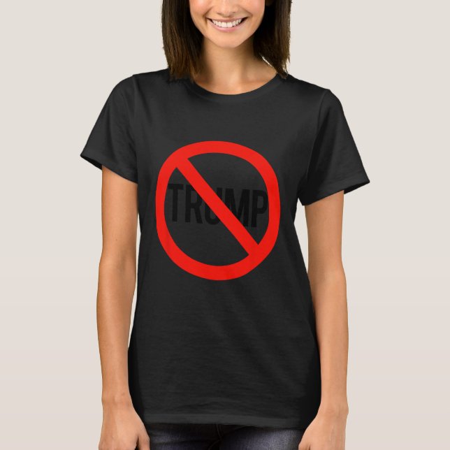 Camiseta Trump - Anti Trump (Anverso)