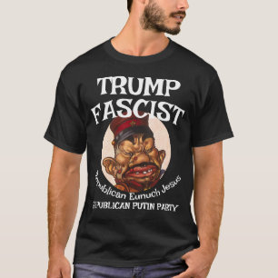 Camiseta Trump Antifascista Loco GuerraCivil 2026 2028