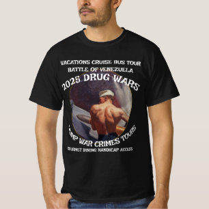 CAMISETA TRUMP ARMADA GUERRA CONTRA DROGAS CRUCERO CARIBE 2
