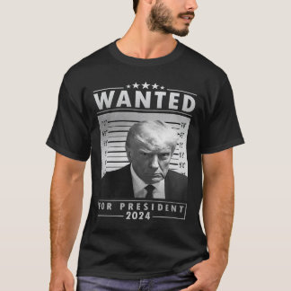 Camiseta Trump Arrest Mugshot T-Shirt