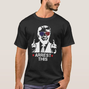 Camiseta Trump Arreste Esto, Los Odio Odiarán 2024