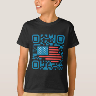 Camiseta Trump baila troll Qr Divertido presidente Trump