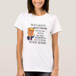 Camiseta Trump Bestfriend divertido regalo de cumpleaños<br><div class="desc">Regalos de ropa para hombres,  mujeres,  niños,  parejas y grupos. Perfecto para cumpleaños,  aniversarios,  escuela,  graduaciones,  vacaciones,  Navidades.</div>