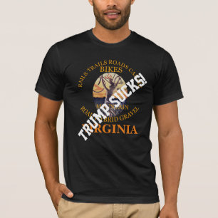 Camiseta Trump BICICLETA DE CICLISMO GRAVA MTB MONTAÑA HBIC