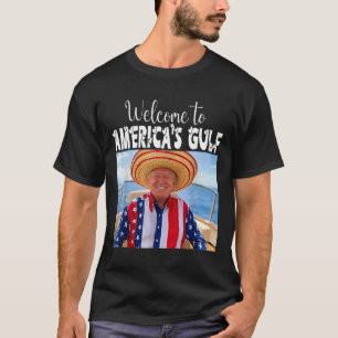 Camiseta Trump Bienvenido al Golfo de América Divertido Tru