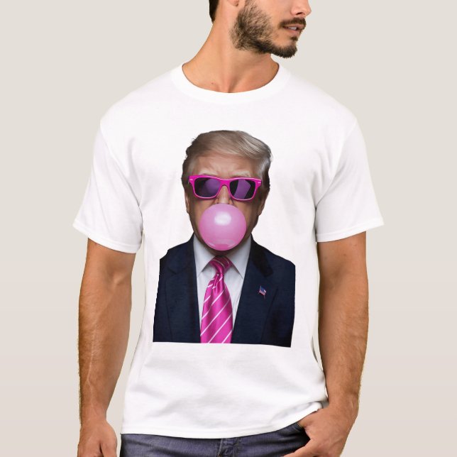 Camiseta Trump Bubble Gum (Anverso)