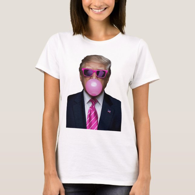 Camiseta Trump Bubble Gum (Anverso)