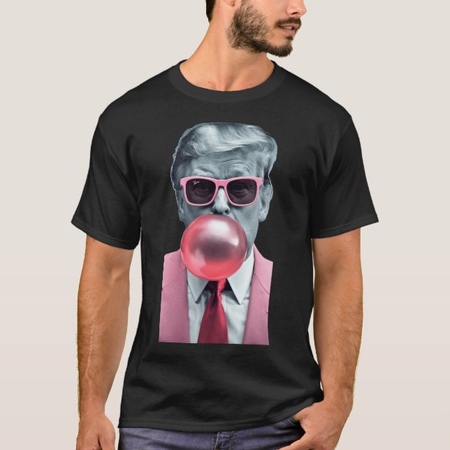 Camiseta Trump Bubble Gum 1 (Anverso)