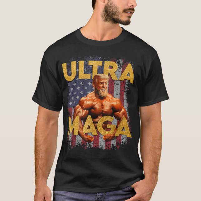Camiseta Trump Buff Ultra Maga (Anverso)