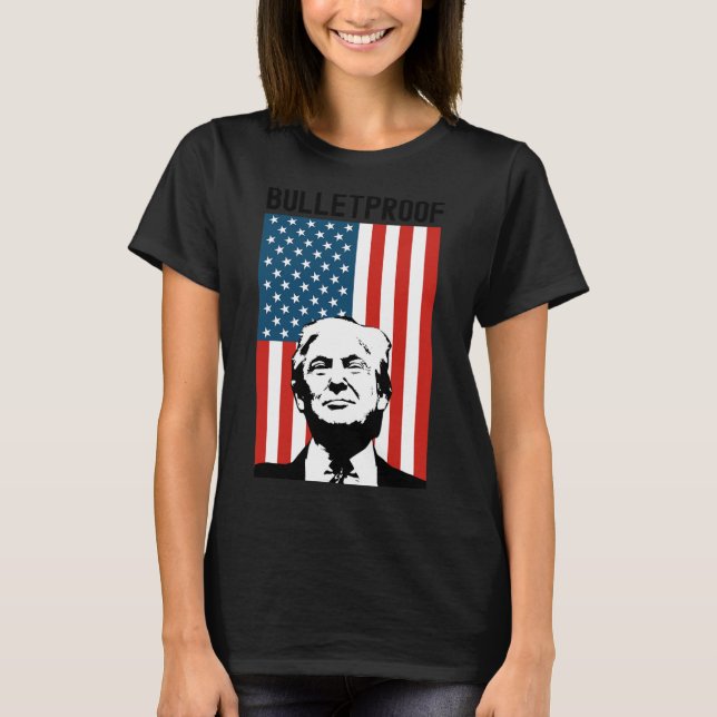 Camiseta Trump Bulletproof (Anverso)