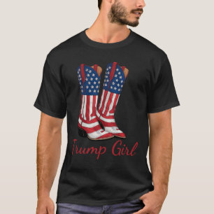 Camiseta Trump Chica Bandera estadounidense vota por Chica