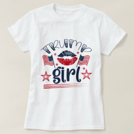 Camiseta Trump Chica Girly Design