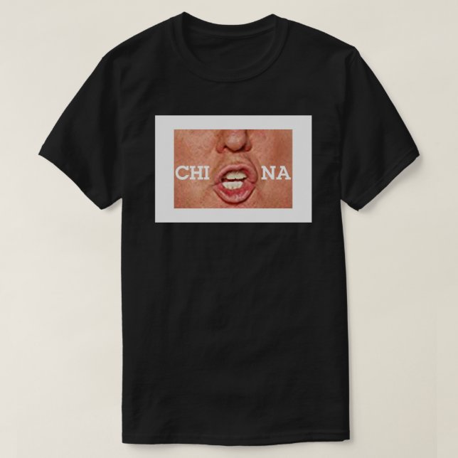 Camiseta Trump China Masks Mask (Diseño del anverso)