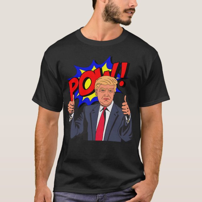 Camiseta Trump Comic (Anverso)