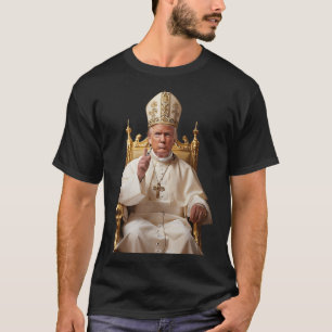 Camiseta Trump como Iglesia del Vaticano